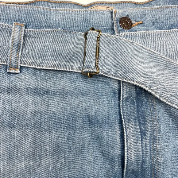 Polo Ralph Lauren Denim Belted Mini Skirt - Picture 4 of 11